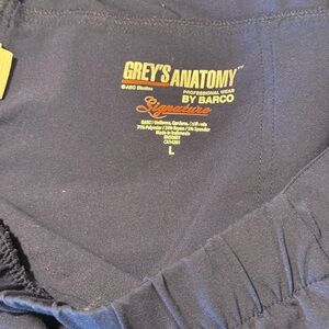 Greys anatomy scrub pants. NAVY. Size: L